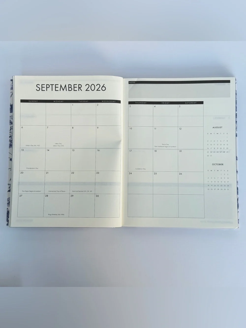 Punch Studio 17 months 2026-2027 Monthly Weekly Planner Journal (Floral Toile)